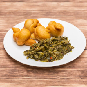 Callaloo & Cod Fish